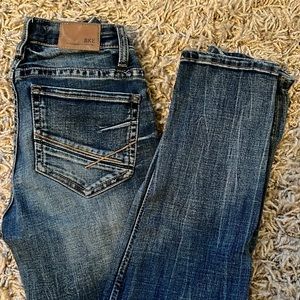 BKE stella mid-rise slim fit straight jean